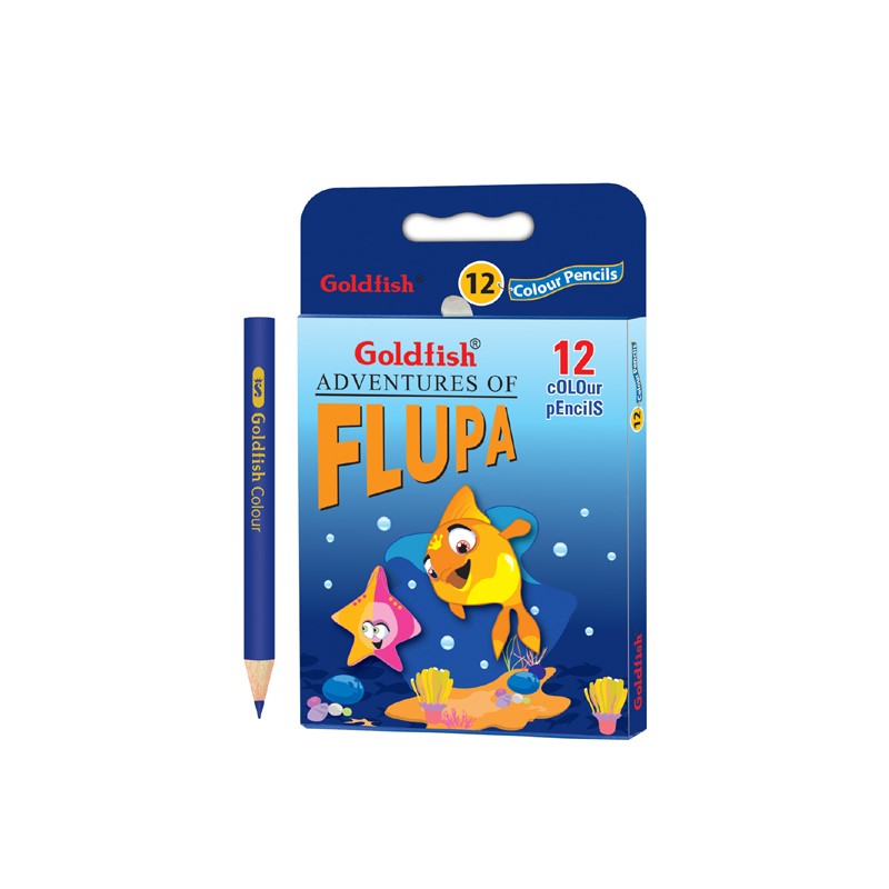 Goldfish Flupa - 12 Color Pencils H/S